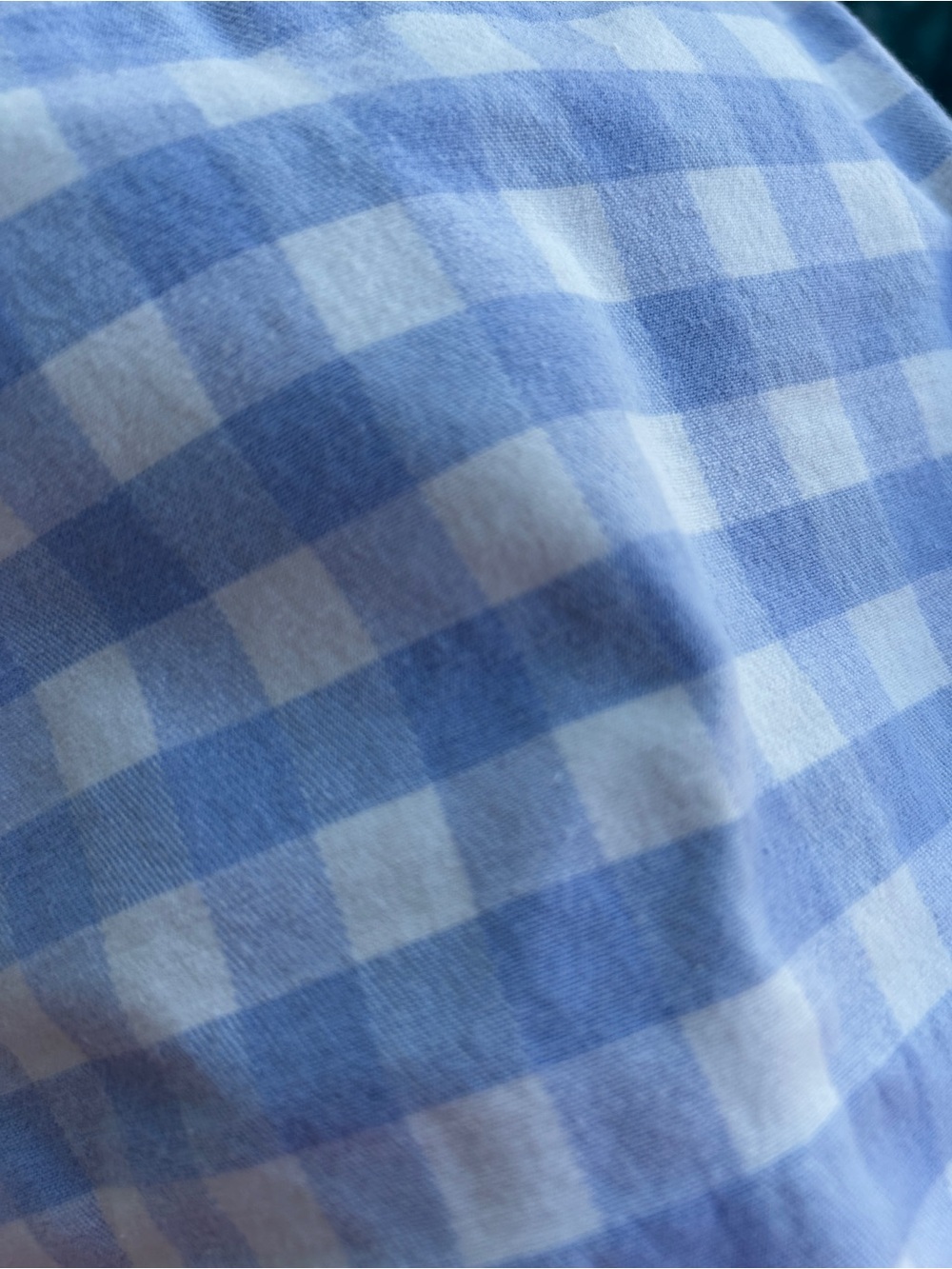 J. Crew Periwinkle and White Gingham Shorts. Size 2. - Picture 10 of 10